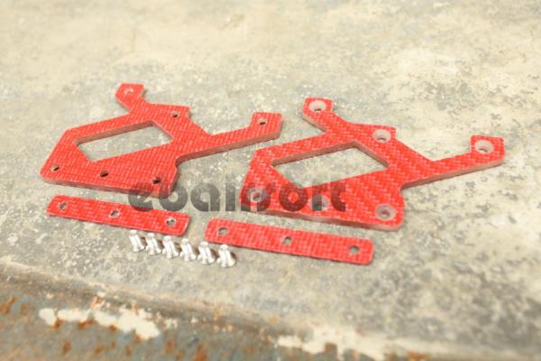 T Element EX268RD Cmore Mount Carbon Plate ( Red )